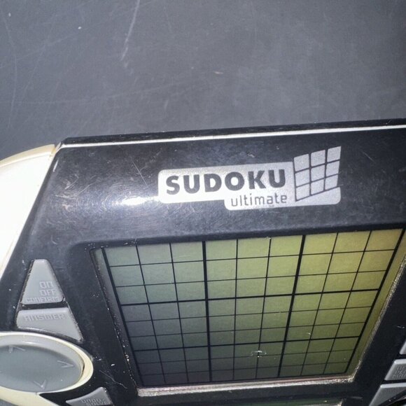 SUDOKU Ultimate Handheld Electronic Game  By SRV Innovations UNTESTED UNIT ONLY - Picture 2 of 6